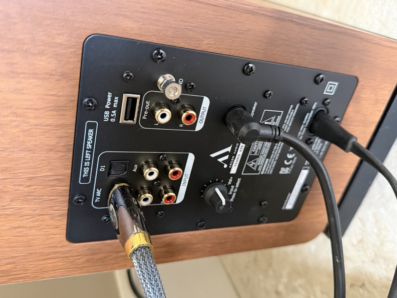 连接HDMI ARC的主动面板细节